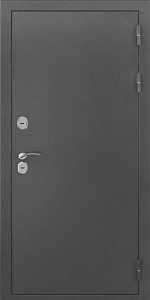 Товар Дверь ДвериПРО L-Термо серебро Фараон-2 (16мм, светлый мореный дуб) DPRO196044