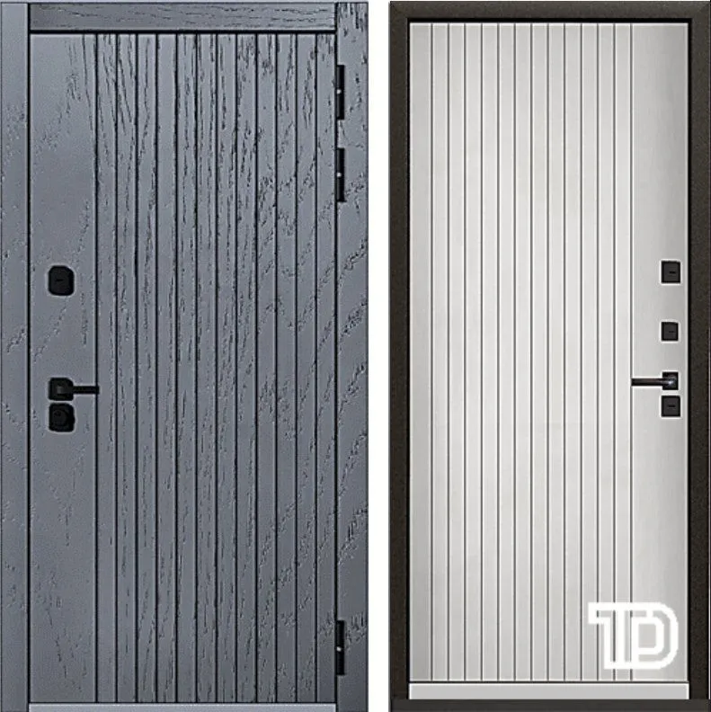 Фото Титан Дорс Термо ОБЕРЕГ ЭНИГМА Дуб седой с патиной DIS007211