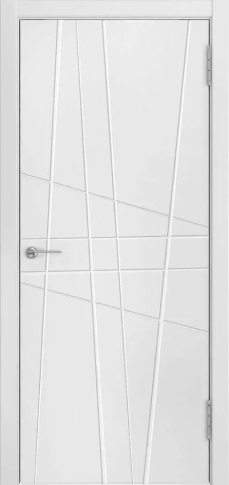 Фото Межкомнатная дверь Line-2 белая эмаль